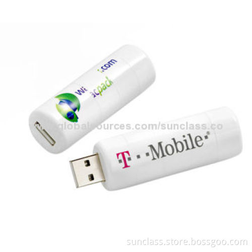 Promotional Gift Cylinder Rotate USB Memory Stick, New